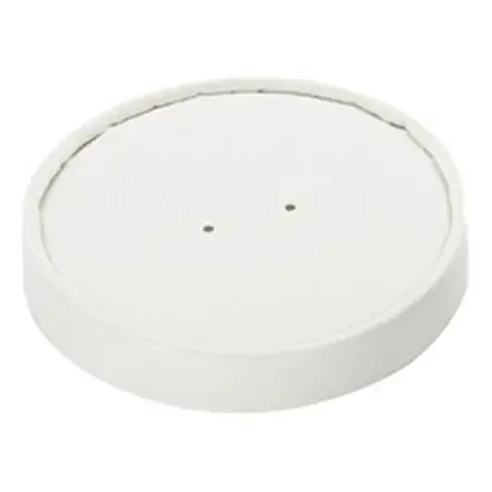 Deksels voor Soepbekers 32oz Wit Karton  Horecavoordeel.com