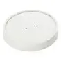 Deksels voor Soepbekers 32oz Wit Karton  Horecavoordeel.com