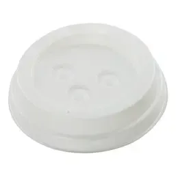 Deksels Wit voor Koffiebekers To Go 10oz Horecavoordeel.com