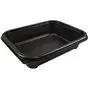 Maaltijdbakken 1000cc Hot Deli Deluxe Base Large Zwart  Horecavoordeel.com