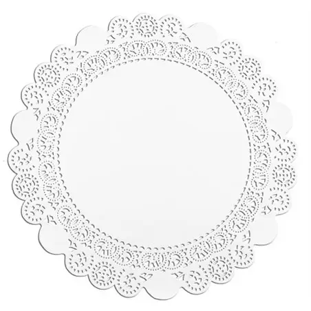 Taartranden Cellulose Wit Rond Ø 140mm Horecavoordeel.com