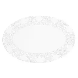 Taartranden Cellulose Ovaal Wit 240 x 170mm Horecavoordeel.com