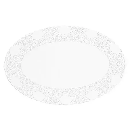 Taartranden Cellulose Ovaal Wit 240 x 170mm Horecavoordeel.com