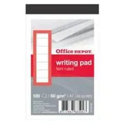 Schrijfblok Gelinieerd A7  Horecavoordeel.com