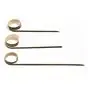 Bamboe Prikkers met Krul Zwart 90mm Horecavoordeel.com