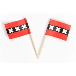 Vlag Prikkers "Amsterdam"  Horecavoordeel.com