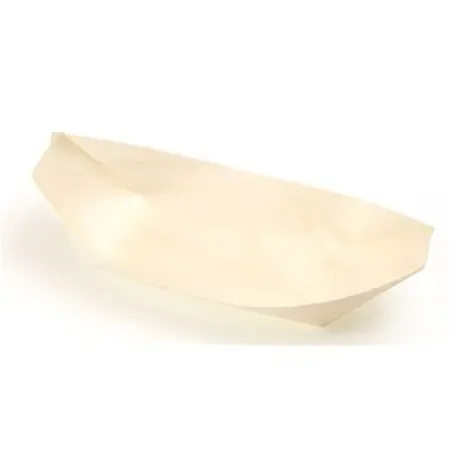 Houten Bootjes "FSC" 140 x 77mm Horecavoordeel.com