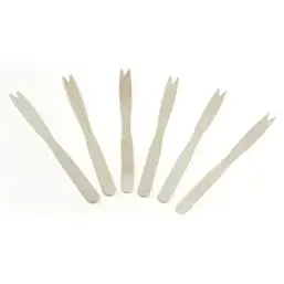 Frietvorkjes - Patatvorkjes Hout "FSC" 140mm  Horecavoordeel.com