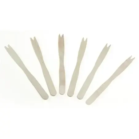 Frietvorkjes - Patatvorkjes Hout "FSC" 140mm  Horecavoordeel.com