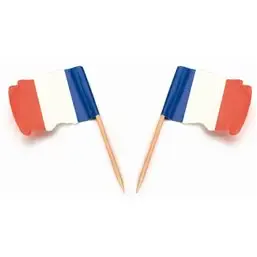 Vlag Prikkers "Frankrijk" Wapperend  Horecavoordeel.com