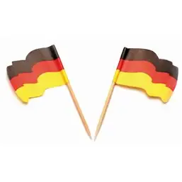 Vlag Prikkers "Duitsland" Wapperend  Horecavoordeel.com