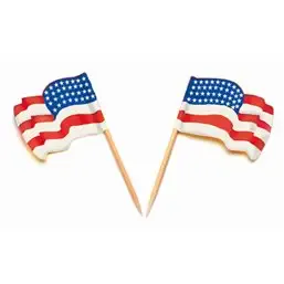 Vlag Prikkers "USA" Wapperend  Horecavoordeel.com