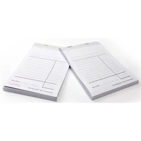 Kassablok met Carbon 50 Vel Ongenummerd  Horecavoordeel.com