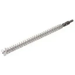 Pijpborstel Voor Flexibele Kabel Polyester Vezels, Medium ø12x200mm, Medium Wit Horecavoordeel.com