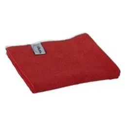 Microvezeldoek Basic 32 80% Polyester En 20% Polyamide 320x320mm Rood Horecavoordeel.com