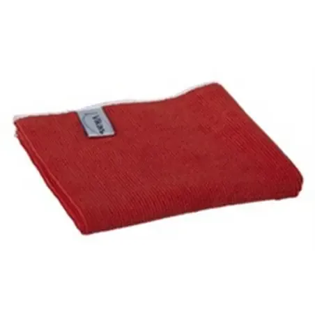 Microvezeldoek Basic 32 80% Polyester En 20% Polyamide 320x320mm Rood Horecavoordeel.com