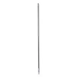Ergonomische Aluminium Steel 130cm Van Geanodiseerd Aluminium En Polypropyleen 1310xø 31mm Wit Horecavoordeel.com