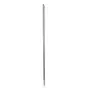 Ergonomische Aluminium Steel 130cm Van Geanodiseerd Aluminium En Polypropyleen 1310xø 31mm Wit Horecavoordeel.com