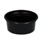 Sausbakjes 50cc Rond Zwart Ø 70,3x24mm Horecavoordeel.com