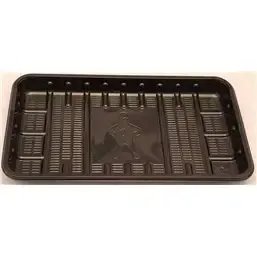 Vleesschalen KS 73 L Zwart Apet 230 x 135 x 20mm Horecavoordeel.com