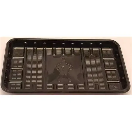 Vleesschalen KS 73 L Zwart Apet 230 x 135 x 20mm Horecavoordeel.com