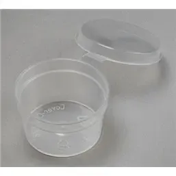 Covercup 50cc + Vaste Deksels PP Transparant ø 61 x 30mm Horecavoordeel.com
