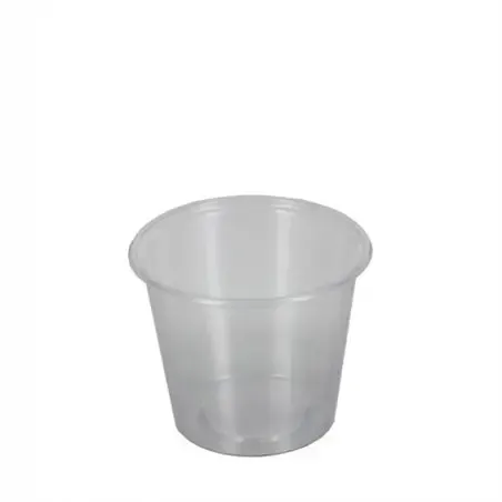 Sausbakjes 125cc Rond PP Transparant Ø 70,3mm Horecavoordeel.com