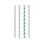 Drinkrietjes Karton Streep Stippen Assortiment Ø 6 x 200mm Horecavoordeel.com