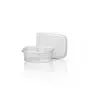 Bakjes 200cc 108 Serie Rechthoek Glad PP Transparant 108 x 82 x 40mm Horecavoordeel.com