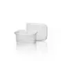Bakjes 250cc 108 Serie Rechthoek Glad PP Transparant 108 x 82 x 45mm Horecavoordeel.com