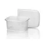Bakjes 300cc 108 Serie Rechthoek Glad PP Transparant 108 x 82 x 55mm Horecavoordeel.com