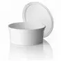Rauwkost Potten 350cc 115 Serie PP Wit Spuitgiet Ø 115 x 50mm Horecavoordeel.com