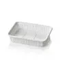 Kilobakken 500cc 180 Serie Rechthoek PP Wit 180 x 130 x 35mm Horecavoordeel.com