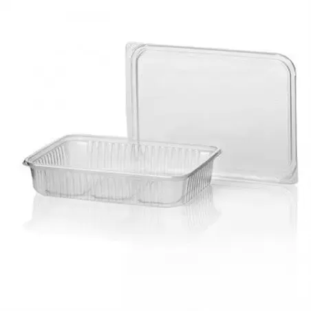 Kilobakken 500cc 180 Serie Rechthoek PP Transparant 180 x 130 x 35mm Horecavoordeel.com