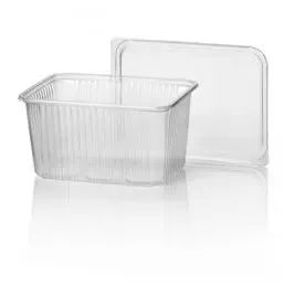 Kilobakken 1500cc 180 Serie Rechthoek PP Transparant 180 x 130 x 90mm Horecavoordeel.com