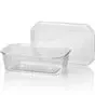 Bakken 600cc Achthoekig PVC Glashelder 180 x 120 x 55mm Horecavoordeel.com