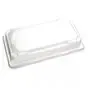 Sushi Schaaltjes PET Zwart + Deksels Pet Transparant 166 x 115mm