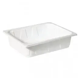 1/2 Gastro Schaal PP Wit 80mm Horecavoordeel.com