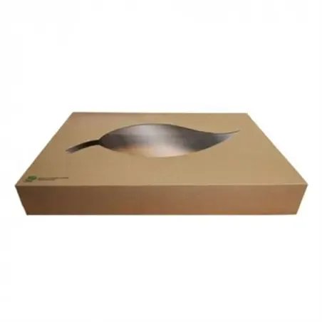 Catering Dozen Karton met Pla Venster "100% Fair" 550mm Horecavoordeel.com