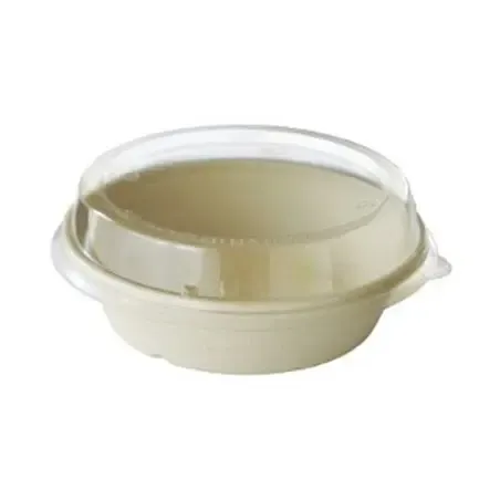 Bagasse Bowls 900cc Bruin Ø 194mm  Horecavoordeel.com
