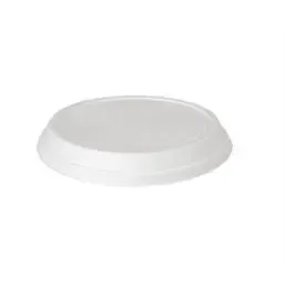 Ronde Deksels voor Bagasse Bowls Wit Ø 194mm  Horecavoordeel.com