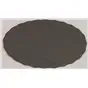 Hamburger Ovaaltjes Zwart Groot 122 x 145mm Horecavoordeel.com