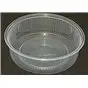 Saladebakjes 125cc 101 serie Rond Geribbeld PP Transparant Ø 101 x 27mm  Horecavoordeel.com
