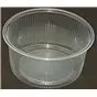 Saladebakjes 250cc 101 serie Rond Geribbeld PP Transparant Ø 101 x 45mm Horecavoordeel.com