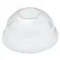 Smoothie Deksel Ø78mm Dome Met Gat Voor Bedrukte DL Bekers (DL) Horecavoordeel.com