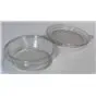 Delipot Deksels met Klapbakjes 165cc voor Beker 470cc Glashelder Ø 101x95mm (DL)  Horecavoordeel.com
