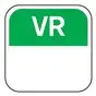 Dagstickers Vrijdag 19 x 19mm Groen Horecavoordeel.com