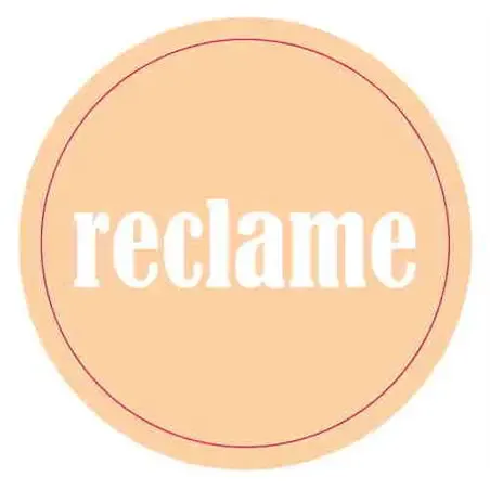 Etiket Rond 35mm RECLAME (KM) Horecavoordeel.com