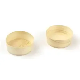 Bakjes van Hout Rond 30ml "FSC" Ø 50 x 20mm Horecavoordeel.com