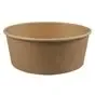 Saladebakken 1300cc 40oz Karton Bruin Kraft Horecavoordeel.com